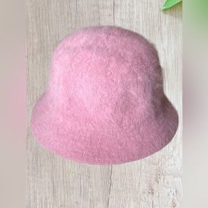 Bucket Hat angora Pink